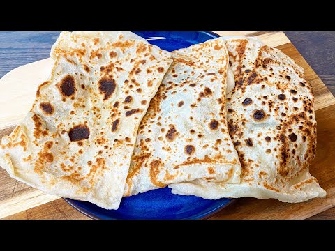 Malaysian Roti Canai (Singaporean Roti Prata)