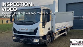 IVECO EuroCargo 75.210 - 4x2 EURO 6, Taillift, Airco, PTO, Xenon, Manu flatbed truck for sale - Image 4 | Autoline MY IVECO EuroCargo 75.210 - 4x2 EURO 6, Taillift, Airco, PTO, Xenon, Manu flatbed truck | Image 4 - Autoline