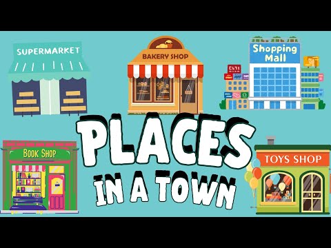Places in a Town Vocabulary