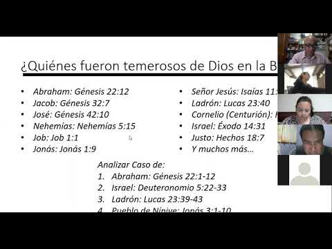 Lección #2 - El Temor de Dios - Curso Discipulado 2 TDG
