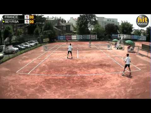 GARCIAN (FRA) & TREVISIOL (FRA) vs LAPORTE (SEY) & MONTSI (RSA) - Court 12