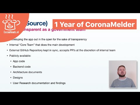 1 Year of CoronaMelder, by Roel Spruit (English) thumbnail