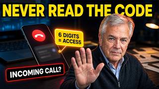 Never read this code to an incoming caller