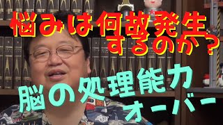 悩みを個別に分解すると単なる問題です!【岡田斗司夫/切り抜き】