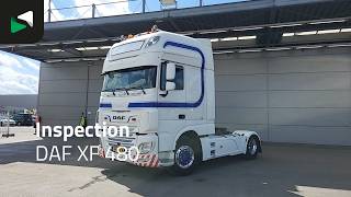 Tracteur routier DAF XF 480 4X2 SSC NL-Truck 2x Tanks Standklima ACC Alcoa's | Image 4 - Autoline