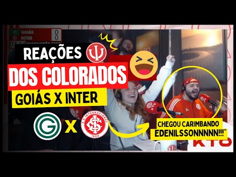 REAÇÃO DOS COLORADOS - GOIÁS 1X2 INTER
