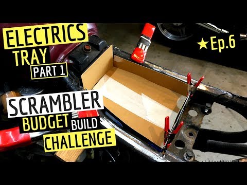 Scrambler / Cafe Racer Electrics Tray, DIY Video