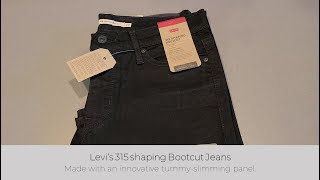 In Hand Review of Levi's Women's 315 Shaping Bootcut Jean