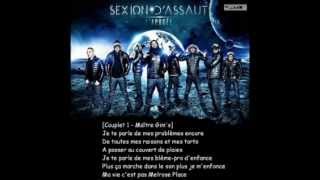 Sexion d&#39;Assaut - Melrose Place - L&#39;APOGÉE- [PAROLES]