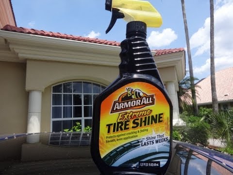 Armor All Extreme Tire Shine Spray Review and Test Results on my Honda Prelude