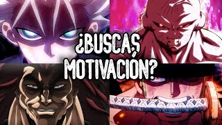 Las MEJORES Frases de MOTIVACIÓN del ANIME para ESCUCHAR 🔥💯