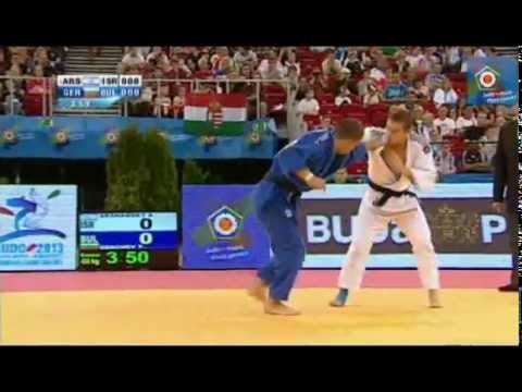Judo European Championships 2013: Artiom ARSHANSKY (ISR) - Yanislav GERCHEV (BUL) Bronze [-60kg]
