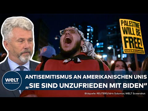 Video Thumbnail: USA: Trump vs. Biden - die Gretchenfrage? Antisemitismus an den amerikanischen Unis kocht hoch