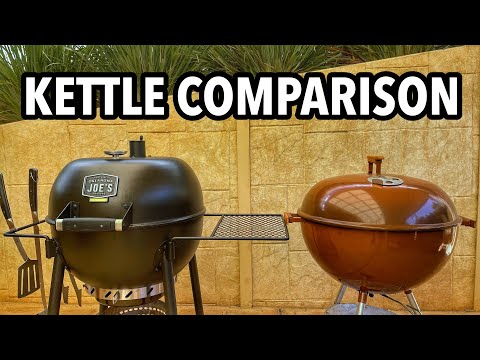 Weber Kettle VS Oklahoma Joe's Blackjack Kettle