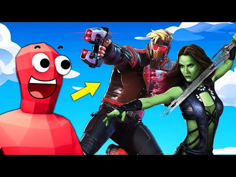 I UPGRADE This Wobbler Into STARLORD And GAMORA! - TABS Unit Creator
