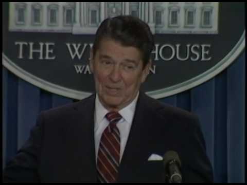 President Reagan's Remarks on South Africa with Reporters on September 6, 1985