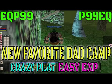 EverQuest P99 NEW FAVORITE AFK DAD CAMP! Amazing Plat & EXP 30-40 / SK Lvl 33 Misty Thicket Guards