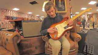 Video thumbnail for Dirk Witte - Fender American Professional II Stratocaster Sienna Sunburst by Dirk Witte Music Store