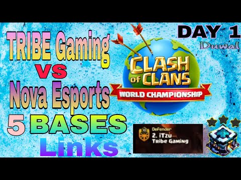 World Championship #4 Qualifier Day 1 | Tribe Gaming Vs Nova Esports | Bases + Links ;#ESL;#EP 12