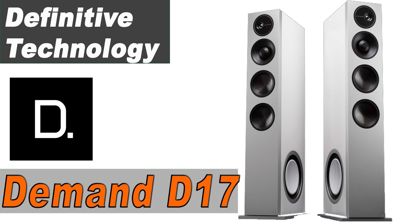 video Loa Definitive Technology Demand D17 chính hãng 0