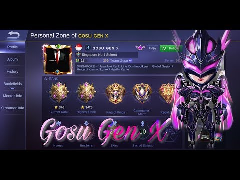 Gosu Gen X [Season 13 Top Rank] Karrie Gameplay