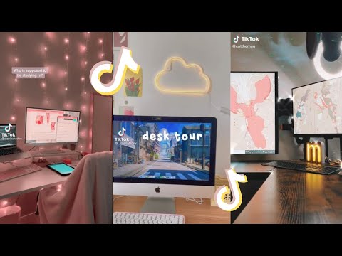 CUTE AESTHETIC DESK | KOREAN INSPIRED | TIKTOK COMPILATION