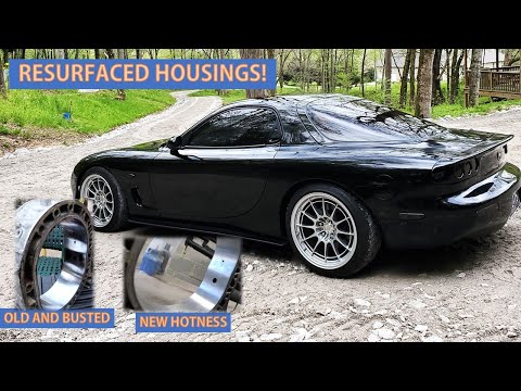 JDM RX7 FD Gets the BEST "BUDGET" Rebuild You Can Hope For - Resurfacing Housings and Stacking a 13B