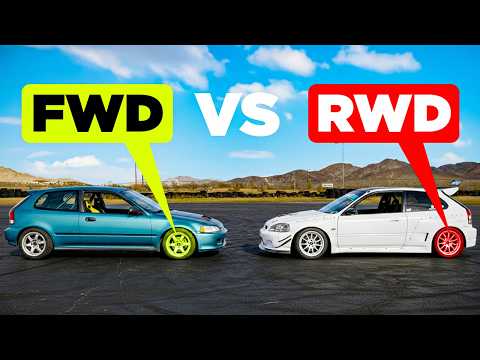 Thumbnail for FWD vs RWD Civic by Car