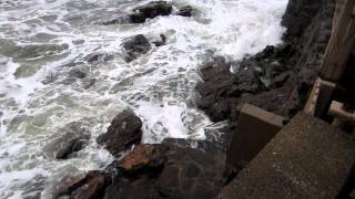 preview picture of video '2012 Hurricane Sandy Marblehead Harbor Massachusetts'