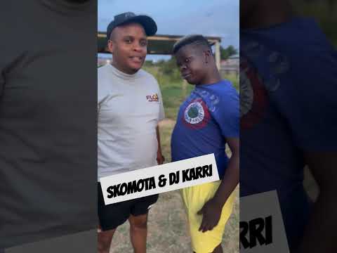 Skomota Meet Dj Karri 🔥🔥😅😅😅😅#shorts #skomota #Skomotadancechallenge #djmaphorisa #abutiwadioperation