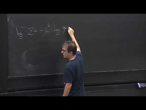 Lecture 3 ¦ Statistical Mechanics by Pedro Vieira
