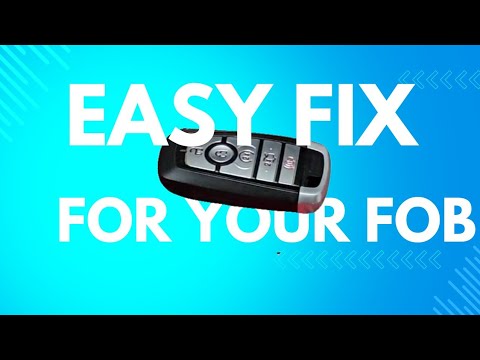 Ford Key Fob Battery Replacement (2017-2023)
