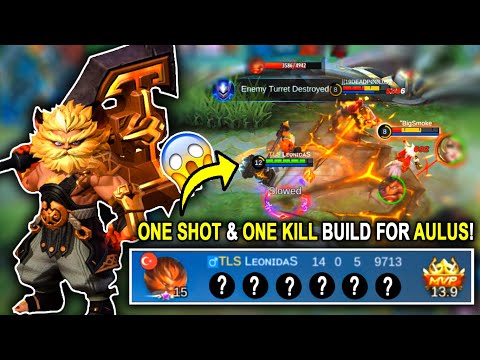 UNKILLABLE BUILD FOR AULUS!🔥 Aulus Best Build and Emblem Ranked Gameplay (Aulus Mobile Legends)
