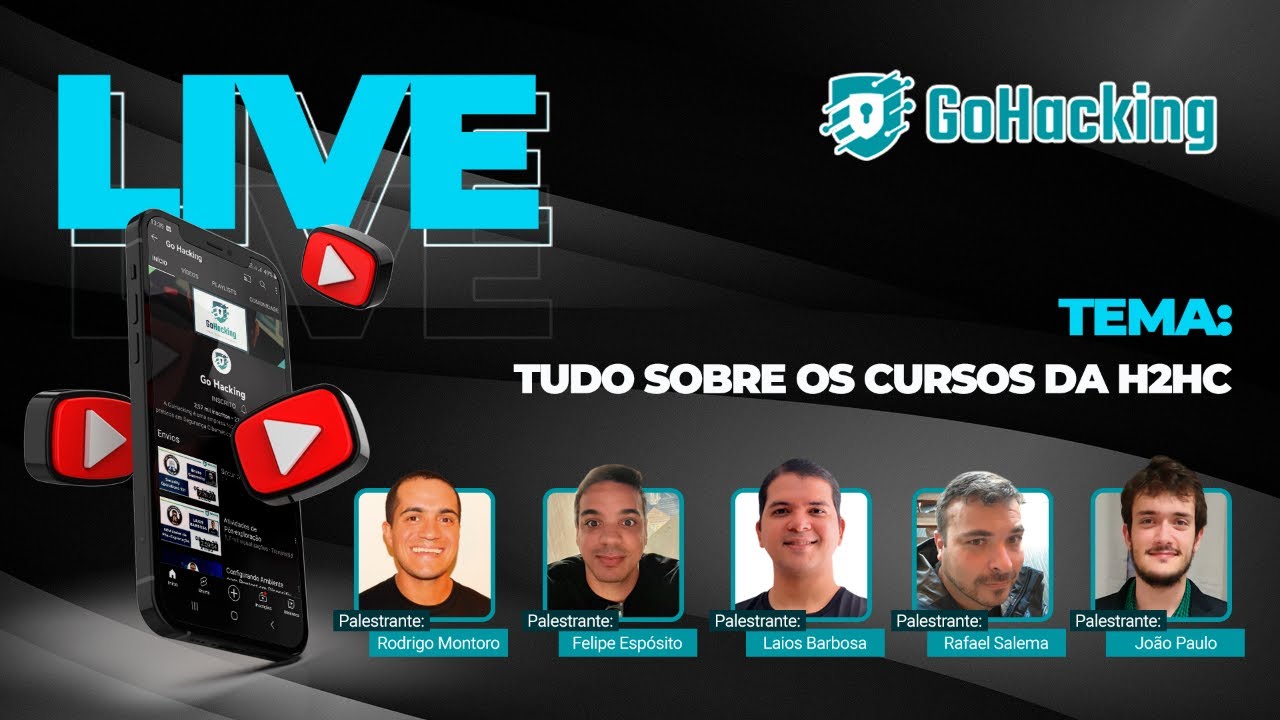 Cursos da GoHacking na H2HC 2023