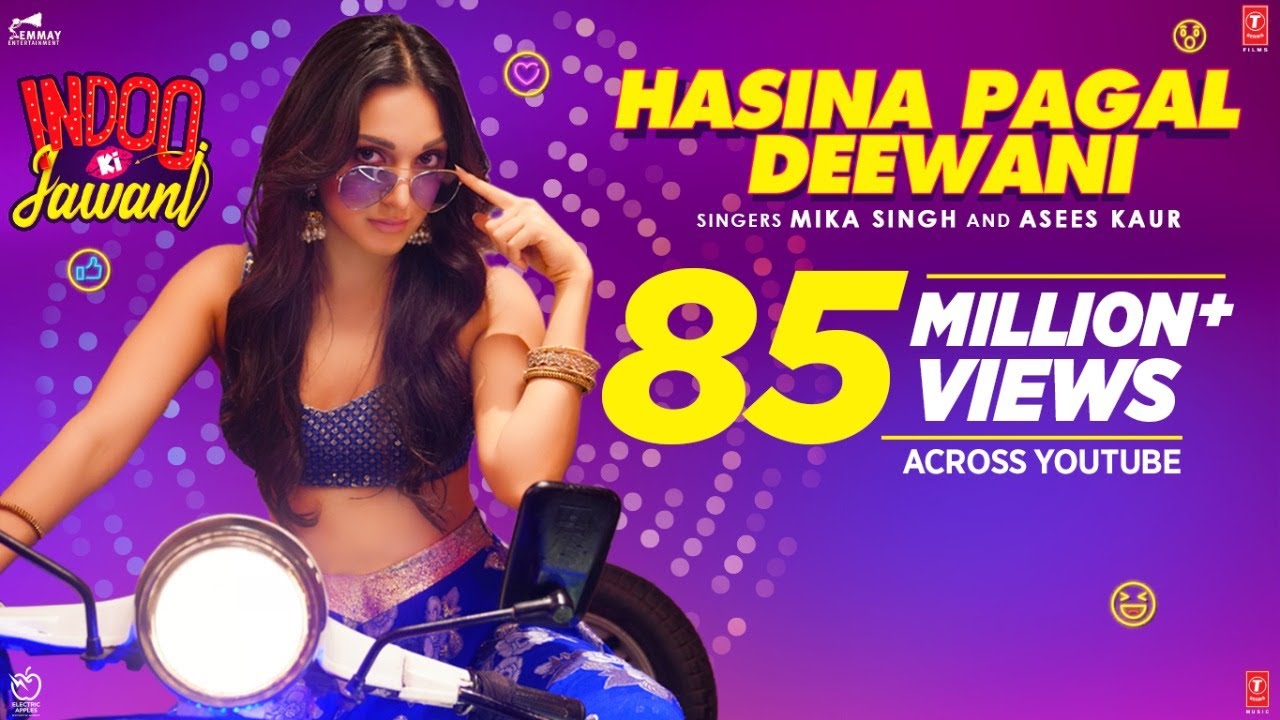 Hasina Pagal Deewani Song Lyrics - Mika Singh and Asees Kaur Lyrics