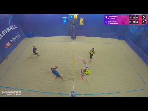 09:20 I. Romanenko / M. Kyselov - V. Antoniuk / V. Tyshchenko 12.03.2023 | Winners Beach Volleyball