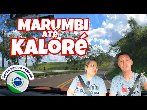 Conhecendo o Paraná de MARUMBI até KALORÉ  com muitas paisagens BONITAS, com muito verde e montanhas
