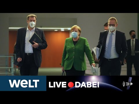 CORONA-GIPFEL: Merkel Briefing - Bekommen Geimpfte früher Freiheitsrechte zurück? | WELT Live dabei