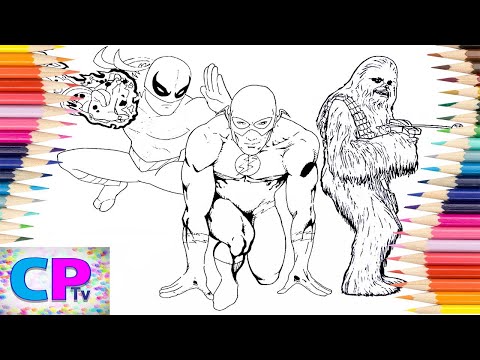 Flash/Iron Fist/Chewbacca Coloring Pages/Nomia Tunes/Doniy - Journey/RUD - Connect [COPYRIGHT FREE]