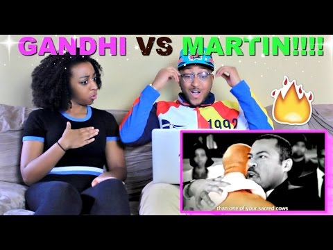 Epic Rap Battles of History "Gandhi vs Martin Luther King Jr" Reaction!!!