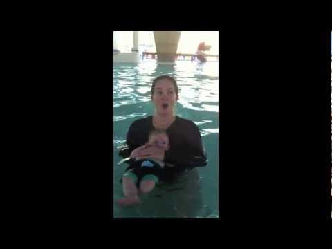 Liorable 20/6/12 Nanna's swimming video