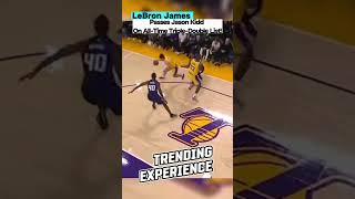 LeBron James Passes Jason Kidd On All Time Triple Double List!  November 16, 2023 #shorts