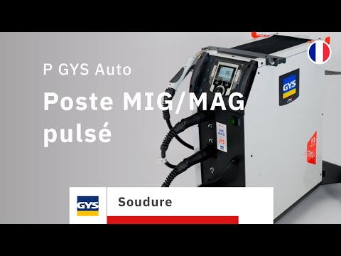 P GYS Auto - Poste MIG/MAG pulsé pour la réparation carrosserie