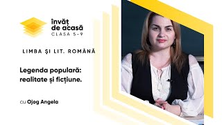 Legenda populară: realitate și ficțiune