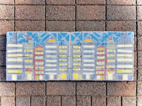 Cityscape Mosaic Soap: Soap Challenge Club