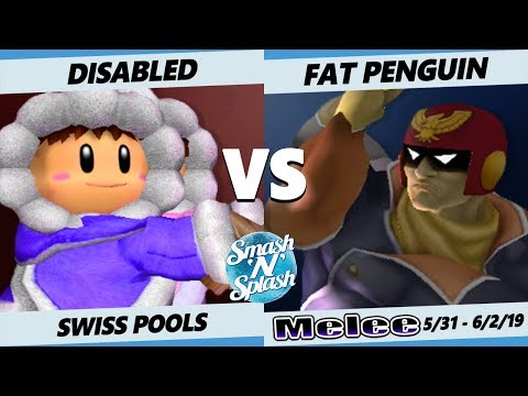 SNS5 SSBM - Disabled  (Ice Climbers) Vs. Fat Penguin (Captain Falcon) Smash Melee Tournament Pools