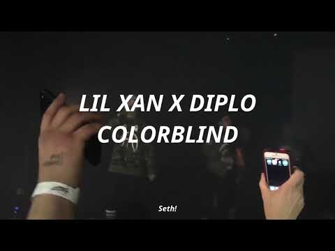 Lil Xan X Diplo - Color Blind (Live Video) / Sub Español Ingles