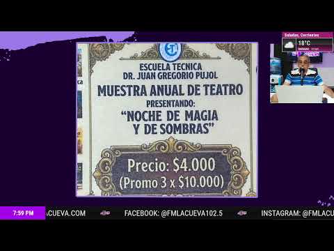 EL MAGAZINE DE LA TARDE - FM LA CUEVA 102.5 SALADAS