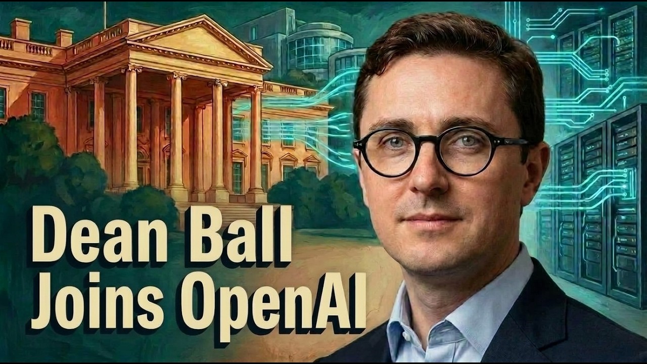 OpenAI ficha a Dean Ball para liderar su política de IA 11 Cover