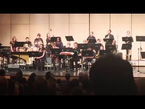 2016 District 112 Jazz Festival - PRMS Jazz Band, "Polar Vortex." by Victor Lopez